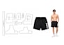 create mens short garment cad and sewing patterns for clothing